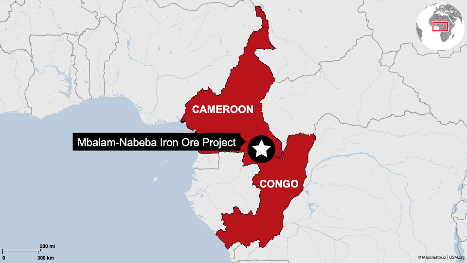 chinois cameroun fer Mbalam