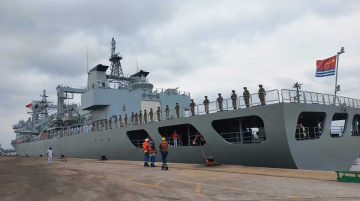 La marine chinoise sur les côtes atlantiques africaines