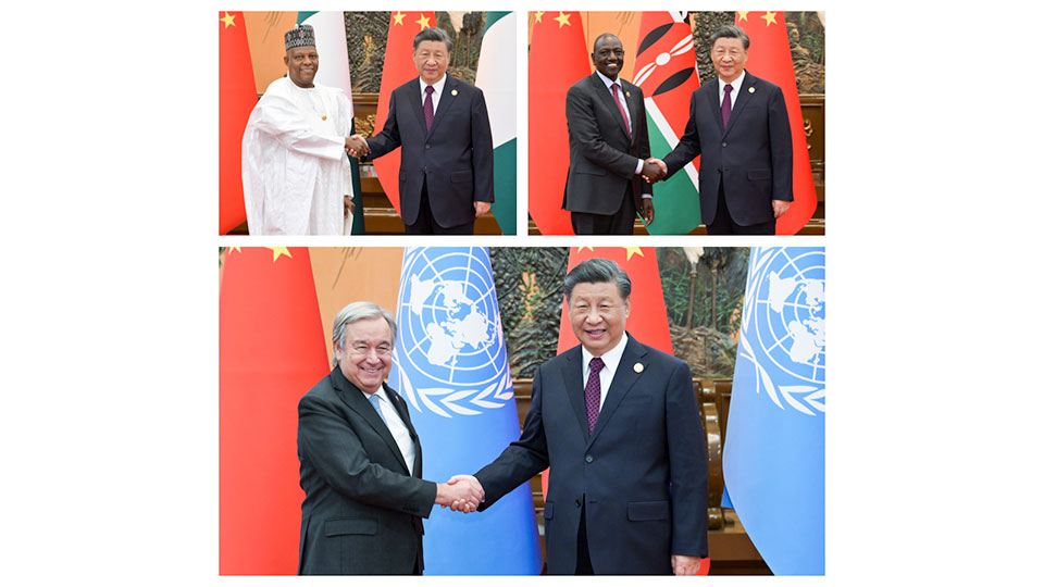 Les quelques rencontres bilatérales de Xi Jinping