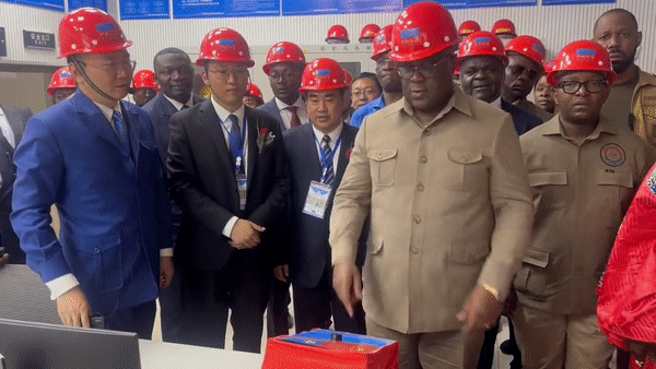 R.D.Congo: Félix Tshisekedi inaugure le barrage chinois de Busanga