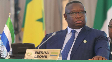 Président Sierra Leone visite Chine