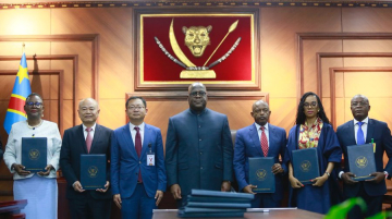 signature nouveau contrat chinois R.D. Congo