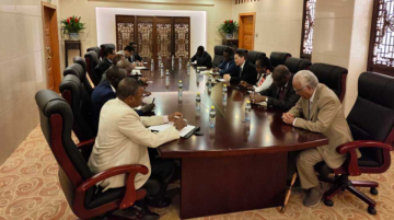 Xue Bing Corne de l'Afrique ambassadeurs Pékin