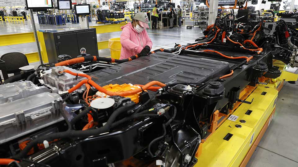 Véhicules électriques Etats-Unis Chine graphite