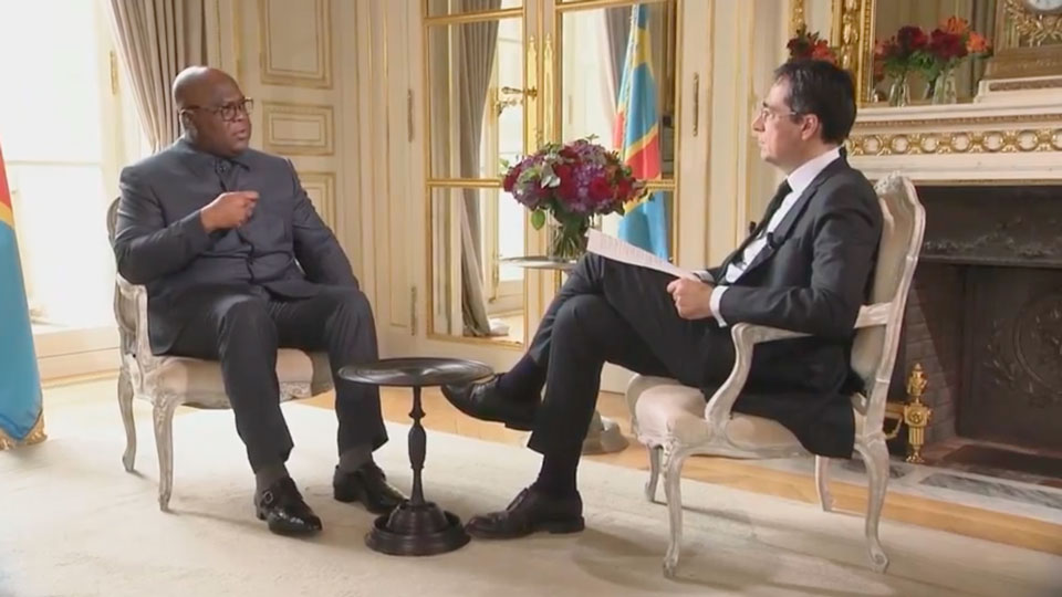 Felix Tshisekedi LCI Chine Afrique