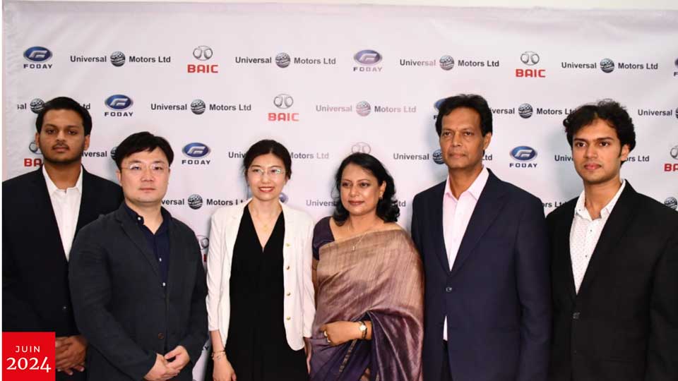 BAIC chinois constructeurs mauricien