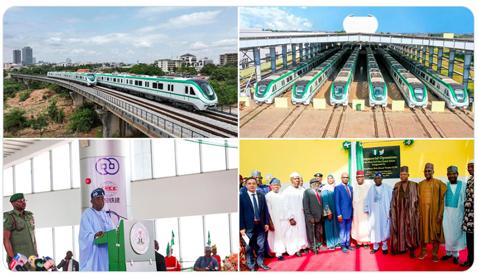 Abuja métro urbain inauguration