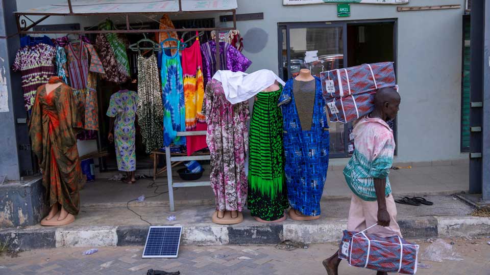 Nigéria tissus concurrence chinois