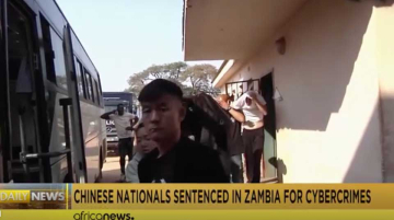 Chinois Zambie cybercrime prison