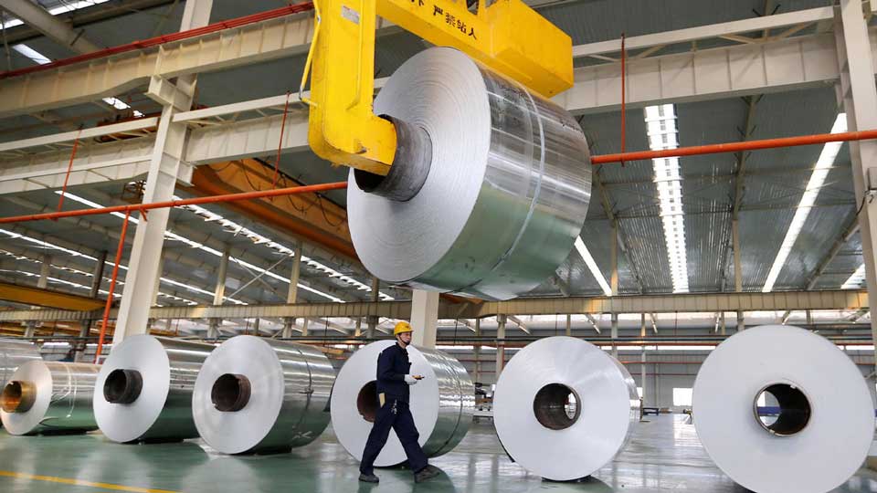 Chine Angola parc industriel aluminium