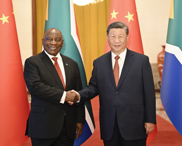 Cyril Ramaphosa Xi Jinping FOCAC 2024