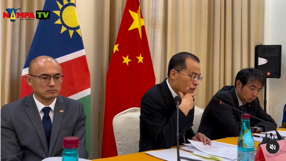 Namibie Chine emprunt ambassadeur Chine