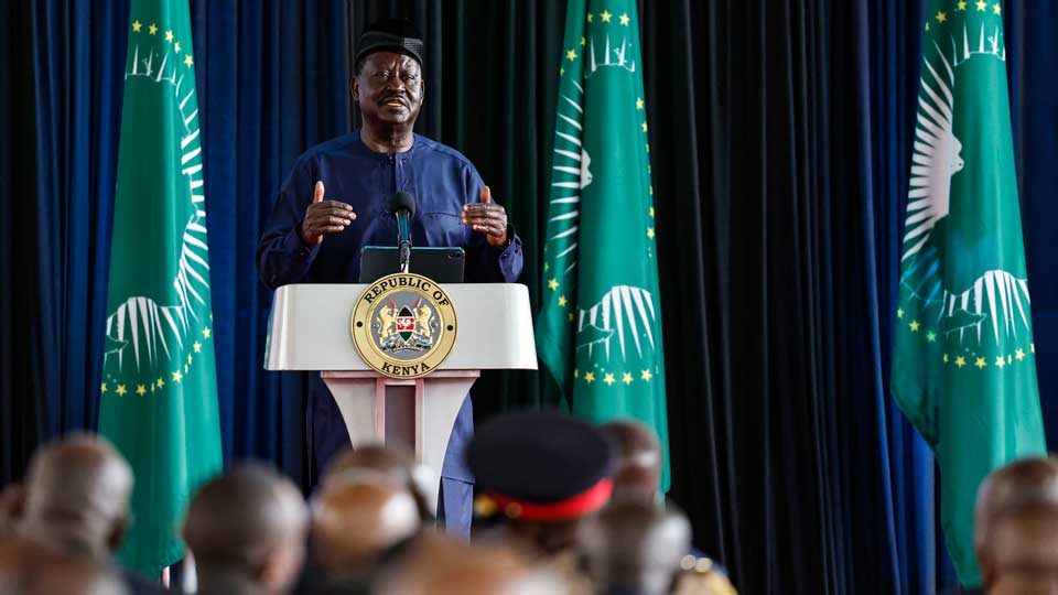 Raila Odinga Donald Trump Afrique