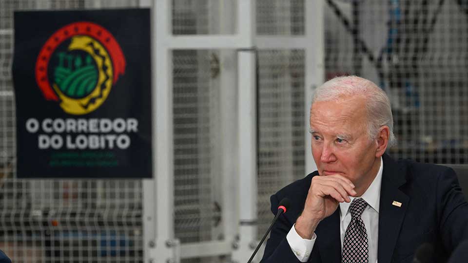 Joe Biden Angola Lobito