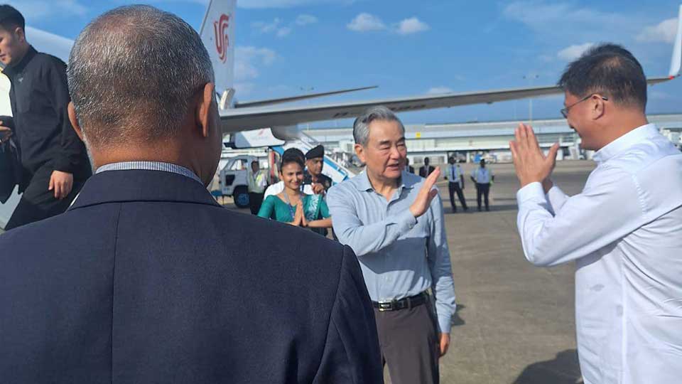 Wang Yi Afrique Tournée Namibie