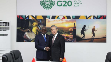 Téte Antonio G20 Wang Yi Afrique du Sud