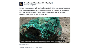 Etats-Unis Norin Mining Chemaf Congo