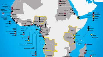 présence chinoise ports africains