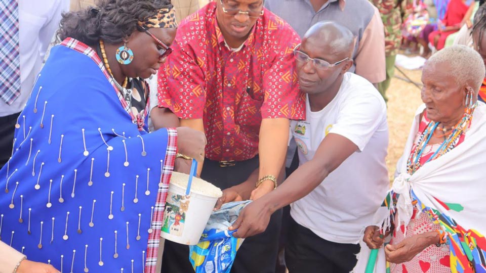 Chine don de riz Kenya