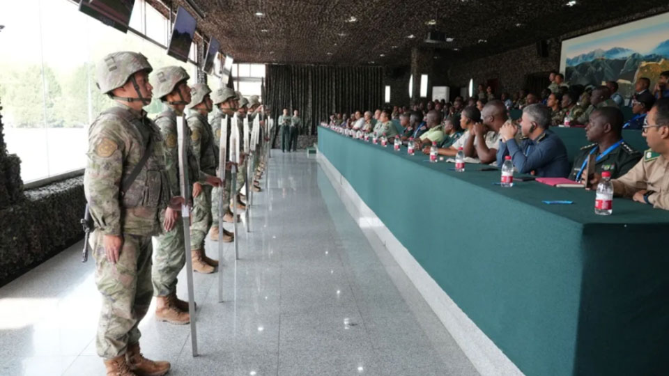 officiers africains visite formation Chine