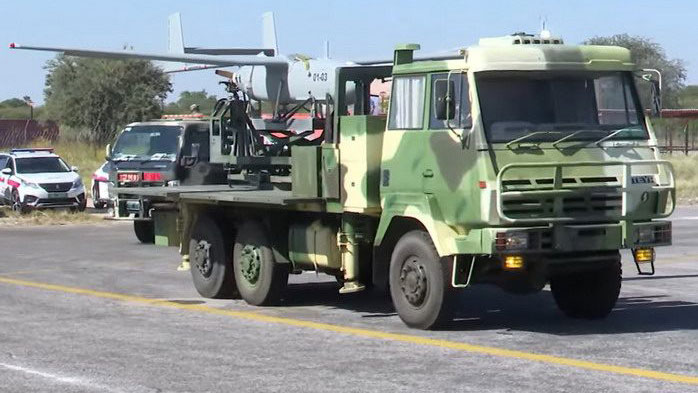 armée namibienne drones chinois ASN-209