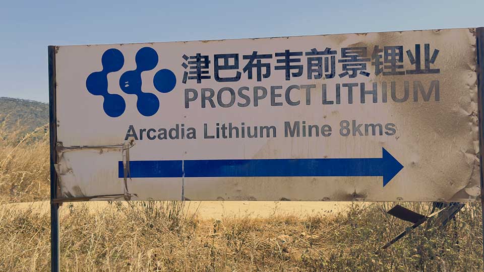Zimbabwe lithium Zhejiang Huayou cobalt chinois