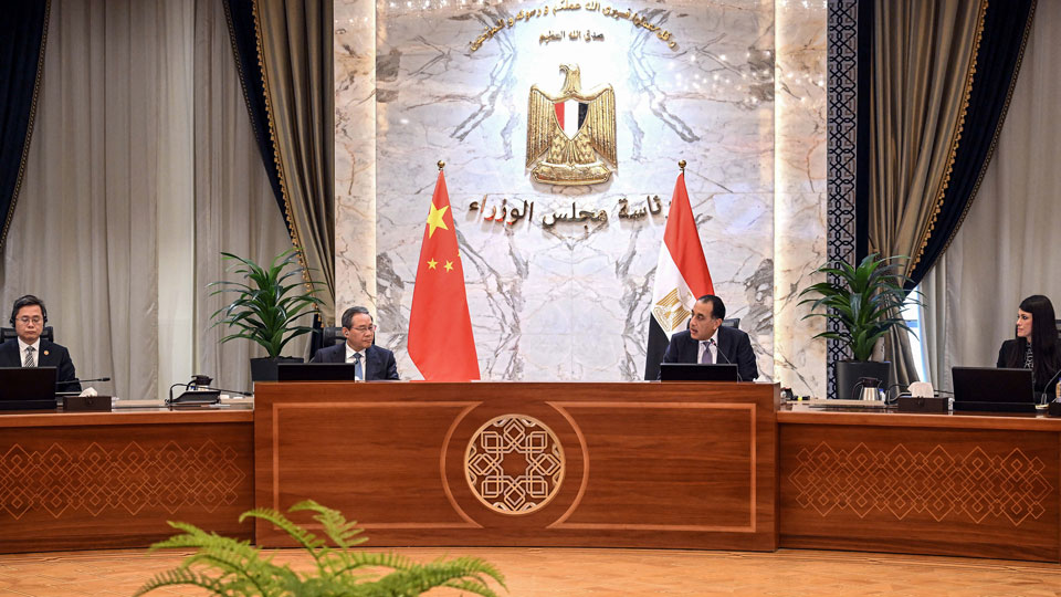 Washington Li Qiang Egypt Chine