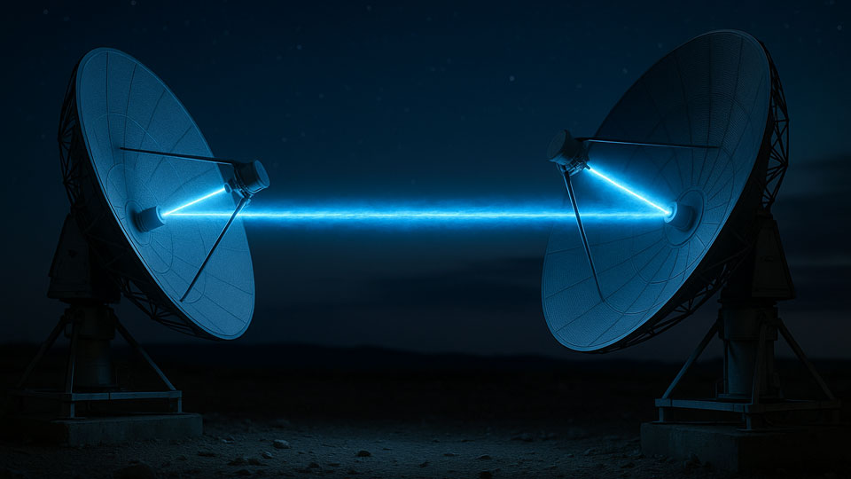 chercheurs chinois sud-africains communication quantique