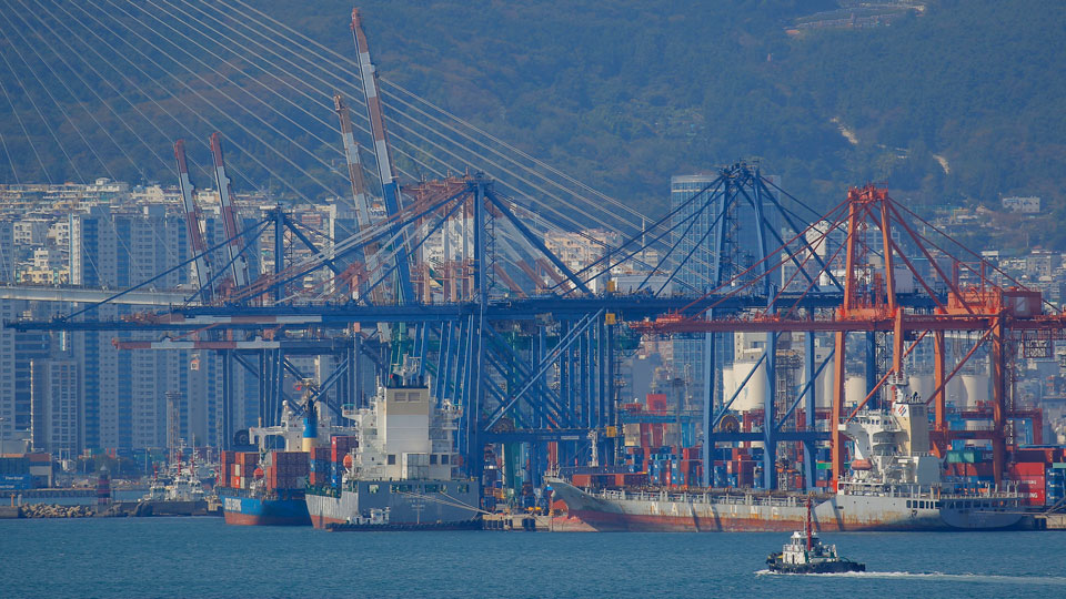 industrie navale chinoise sud-coréennes américaines