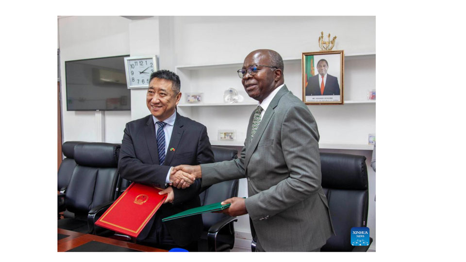 Chine Zambie accord coopération