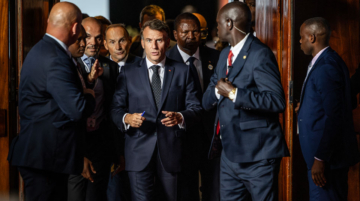 Macron Chine Européens Nairobi