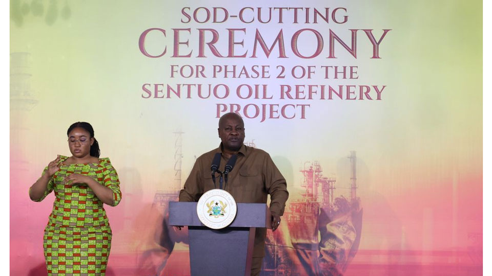 groupe chinois Sentuo Oil Ghana