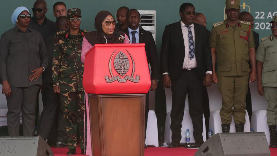présidente tanzanienne Samia Suluhu Chine