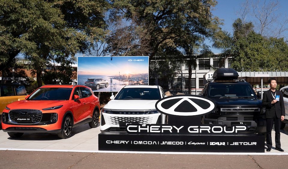 chinois Chery Group Afrique du Sud